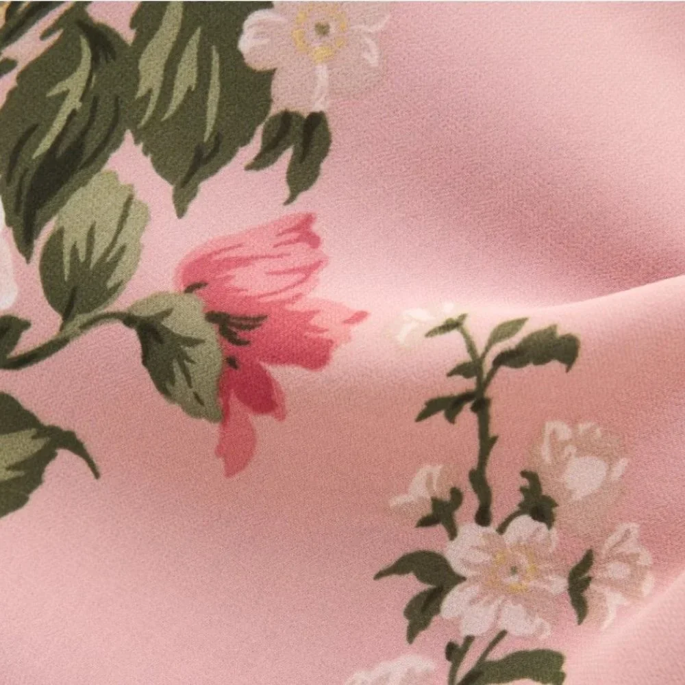 🌹SALE🌹Reformation Reya Dress in Rose Garden - Picture 6 of 16